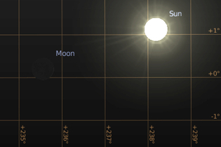 Moon & Sun on 20101205 at 1644 EST