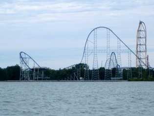 Cedar Point from the water