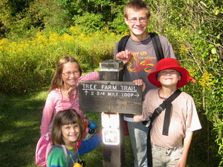 The Hikers (Tree Farm Trail)