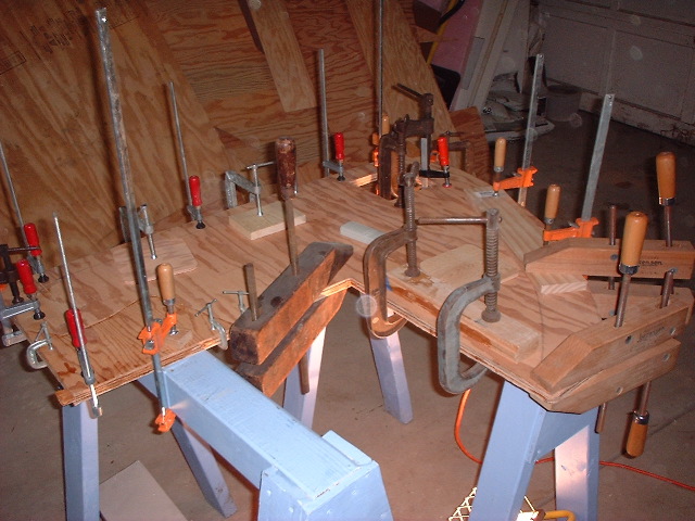 A blizzard of clamps - 1/15/2007