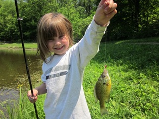 Katie's First Catch